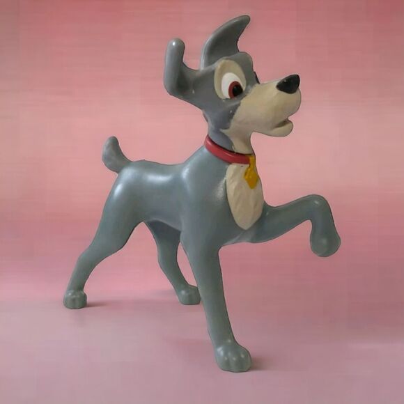 Disney Lady And The Tramp Dog Figure Toy McDonalds Cake Topper 50th Anniversary - Picture 13 of 15